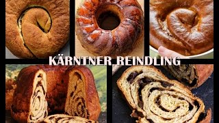 Original Kärntner Reindling gebacken in versch Formen inkl Anleitung zum Rundwirken [upl. by Maribeth]