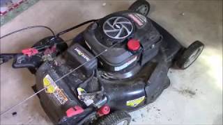 SECRET Transmission FIX Craftsman T210 Riding Lawn Mower Gets New Drive PulleyBelt [upl. by Mihe]