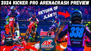 JLaw Returns 2 Strokes amp More  2024 Kicker Arenacross Series Preview Pro ArenaCrash [upl. by Tate]