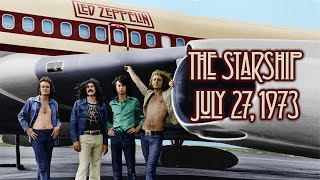 Led Zeppelin  Boarding The Starship 1973 [upl. by Gore675]