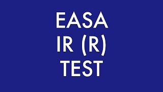 EASA IRR Flight Test [upl. by Sivat]