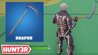 REAPER PICKAXE Gameplay In Fortnite 2021 Updated [upl. by Anaer141]