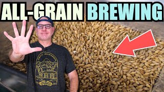 5 TIPS to HELP YOUR ALL GRAIN BREWING  MoreBeer [upl. by Elazaro804]