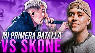 GAZIR reacciona a su PRIMERA BATALLA vs SKONE 🐓 [upl. by Gennaro]