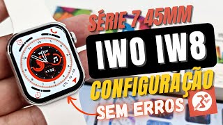 IWO IW8 NFC Série 7  Como CONFIGURAR e ATUALIZAR com App RDfit com Android e Iphone SEM ERROS [upl. by Zigrang]