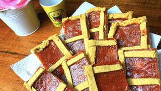 CROSTATA SENZA FROLLA VELOCE E LEGGERA  VEGANA  MyKitchenLab [upl. by Nosrak]