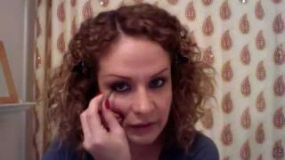 Tutorial  How to Apply Kohl powder called Sormeh to eyes [upl. by Donadee]