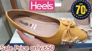 Heels Shoes Flat 70 off today [upl. by Niknar703]