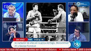 Se cumplen 50 años de la pelea del siglo Muhammad Ali vs George Foreman [upl. by Lodovico467]