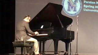 Alireza Hamidian persian New Year piano recital 2019 [upl. by Nonek645]