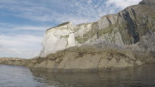 Paddle Boarding around Burgh Island at BigburyonSea Devon [upl. by Donaldson829]