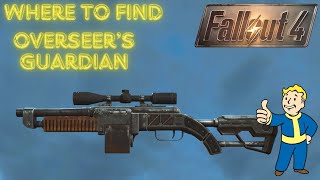 FALLOUT 4 Overseers Guardian [upl. by Doownel207]