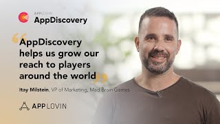 AppLovin Client Testimonial with VP of Marketing Mad Brain Games [upl. by Learsi781]