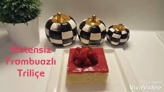 Glutensiz Frambuazlı Trileçe  Glutenfree Raspberry [upl. by Anavlys]