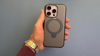 Torras 360 Spin Stand Case Great but One Flaw  iPhone 16 Pro [upl. by Enneibaf172]