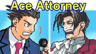 Friday Night Funkin  FNF Ace Attorney Turnabout  Phoenix Wright VS Edgeworth FNF Mod [upl. by Orrin898]