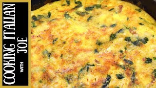 Italian Style Frittata  Cooking Italian with Joe [upl. by Alina]