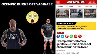 Ozempic Burns Off Womans Vagina [upl. by Ellecrad]