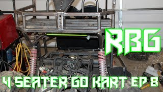 4 Seater Go Kart Build Ep 8 Shock Mounts [upl. by Mcintosh]