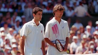 Pete Sampras vs Goran Ivanisevic 1994 Wimbledon Final Highlights [upl. by Anairt]