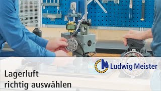 Lagerluft richtig auswählen [upl. by Yoj]