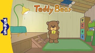 Teddy Bear  Nursery Rhymes  Action  Little Fox  Animated Songs for Kids [upl. by Leibman]