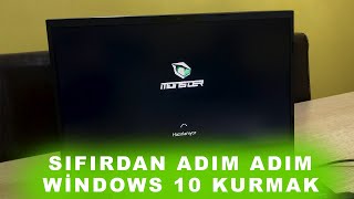 Freedoslu Bilgisayara 3 DAKİKADA WİNDOWS 10 KURMAK  Windows 10 Nasıl Kurulur [upl. by Buseck141]