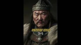 Genghis khan vs Caesars vs edit short [upl. by Eetse378]