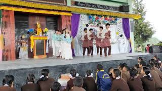 Bhutia Nepali Lepcha dances from Enchey School5 [upl. by Zwiebel]