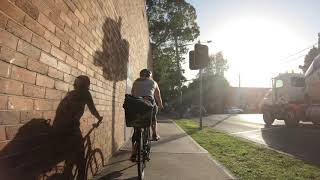 Cycling Commute from Arncliffe to Sydney CBD 4K TimeWarp [upl. by Rimma665]