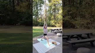 After run yoga cooldown running training yogaflow mississippi outdoors rvlife [upl. by Pepper]