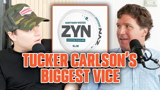 TUCKER CARLSON DEFENDS HIS LOVE FOR ZYN [upl. by Sandra]