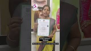 STUDENTS REVIEW laurelsbeautyparlour laurelsbeauticiancoursetamilcoimbatore [upl. by Ayo]