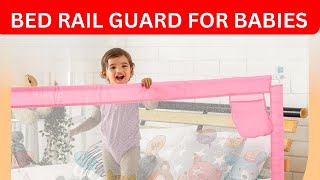 LuvLap Comfy Baby Bed Rail Guard for Baby amp Toddler Safety [upl. by Pendleton]