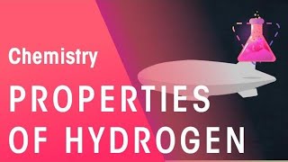 Properties of Hydrogen  Environmental Chemistry  Chemistry  FuseSchool [upl. by Say]