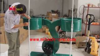 Install dust collector for cnc router [upl. by Shoifet]