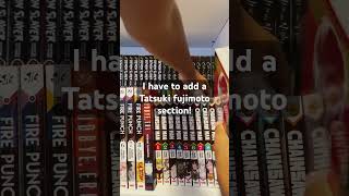 shelving my manga part 1 anime lofi mangahaul manga jujustukaisen chainsawman deathnote jjba [upl. by Nonna]