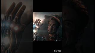 Avengers end game i am iron man scene marvel mcu avengerendgame avengers ironman [upl. by Lesoj]