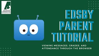 Edsby Parent Tutorial Viewing Messages Grades and Attendance Through the Browser [upl. by Ytirev]