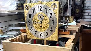 Herschede 9 tubular bell chime clock overhaul service video [upl. by Damales107]