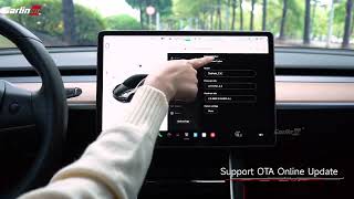 How to use the Carlinkit T2C  Wireless Carplay in Tesla [upl. by Reifnnej]