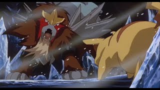 Pokémon Movie 03 Japanese Unreleased BGM  Pikachu VS Entei [upl. by Haeluj]