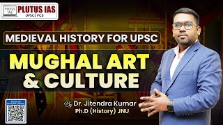 PLUTUS IAS  Medieval History for UPSC  Mughal Empire Art amp Culture upsc [upl. by Jerrol]