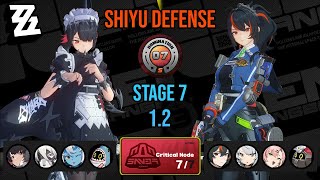 NEW Shiyu Defense Critical Node 7 v12 M0R0 Ellen amp M0R0 Zhu Yuan DPS  Zenless Zone Zero [upl. by Lebisor]