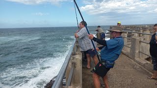 MARGATE PIER ACTION amp FLOOD FOOTAGE  MARGATE KZN [upl. by Kale]