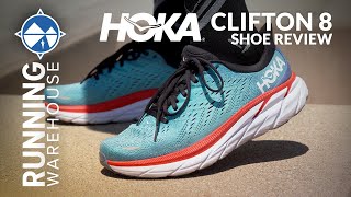 HOKA Clifton 8 Full Shoe Review  Soft and Reliable Cushioning Returns [upl. by Ordnajela]