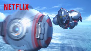 Shinjiro Tests Prototype Suit  ULTRAMAN Final Season  Clip  Netflix Anime [upl. by Gerson]