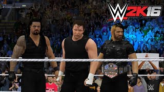 WWE 2K16  The Shield Entrance PS4 [upl. by Strohben]