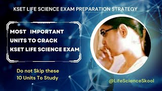 KSET life science Important TopicsKSETamp NET Important TopicslStrategies to Crack KSET life science [upl. by Alasteir]