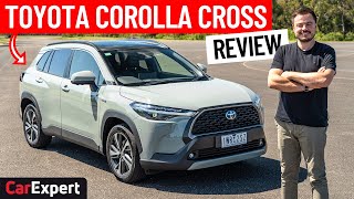 2023 Toyota Corolla Cross SUV review inc 0100 More than just a big Corolla [upl. by Mairb]